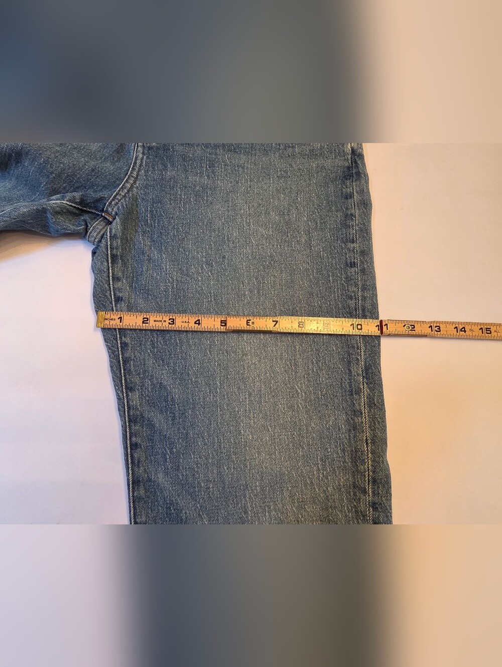 Madewell Curvy '90s Straight Jeans Medium Wash High Rise Straight Leg Stretch 29 - Picture 12 of 12
